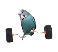 Jouet d'entraînement pour oiseaux | Rouleau pour cage à oiseaux - Accessoires pour cage et sport pour cacatoès, véhicule d'équilibre - pour exposition sur cintres en bois et maison