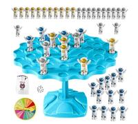 Jouet D'équilibre D'astronaute - Jeu Éducatif D'empilage D'arbres Pour, Défi Interactif Parent-enfant, Ensemble De Jeu De Développement Des Compétences | Utilisation Familiale Par L