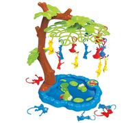 Jouet d'escalade d'arbre - Figurine de singe colorée, favorise la motricité, l'activité de jeu créative, le plaisir familial éducatif - Kit de jeu d'équilibre, placement parfait pour les pour