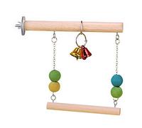 Jouet d'escalade pour oiseaux, corde d'escalade, balançoire avec cloches, perchoir, cage à perroquet, jouet à mâcher à suspendre