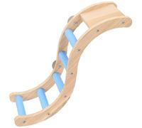 Jouet d'escalade pour Perruche, Échelle à Oiseaux en Bois | Stimule L'esprit, Broyage des Griffes, Usage Intérieur, pour Oiseaux et Perroquets, Accessoire de Cage