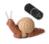Jouet d'escargot - Jouets pour bébés qui rampent le jouet d'escargot avec lumière musicale | RC Animal Toys For Kids, RC Kids Fake Car Vehicle Réalistic Fun Automatic Moving Electronics Pet pour