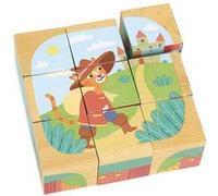 Jouet d'éveil Cubes en Bois Les Contes Vilac Multicolore G