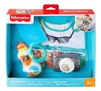 Fisher-Price Coffret cadeau jouet d'éveil – Mon premier kit de voyage Tiny Tourist