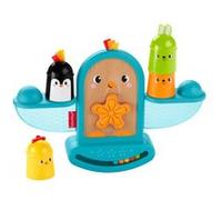 Fisher-Price Jouet d'éveil Mon Oiseau Bascule à Empiler Multicolore