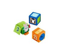 Fisher-Price – Jouet d'éveil – Nouveaux Cubes d'Éveil Surprises – Bleu G