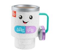Fisher-Price Jouet d'éveil interactif Tasse à café HXF49 lumières et musique, multilingue dès 6 mois