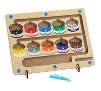 Jouet d'éveil - Jouet de Labyrinthe en Bois - Multicolore - 3 ans - Motricité fine