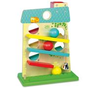 Maison de boules illustree Jaune G