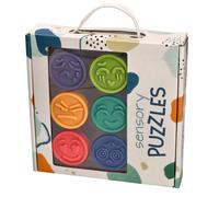 Jouet d'éveil montessori ? puzzles sensoriels émotions multicolore TU