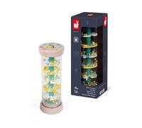 Jouet d'éveil musical - JANOD - Bâton de Pluie Pure en Bois - Pour bébé dès 6 mois - Couleur Beige