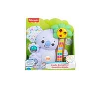 Fisher-Price Linkimals Nicolas Le Koala, Jouet bébé interactif d'apprentissage, Sons et lumières, Version française, 9 Mois et Plus, GRG69