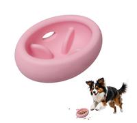 Jouet d'éveil pour Chien, Bol Antirouille pour Chien en Silicone, Distributeur de Friandises avec Trous, Jeu d'alimentation d'enrichissement Lente, Nettoyage Dentaire, pour Chiens de Tous Tailles