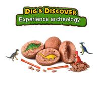 Jouet D'excavation Astronomique, ¿Uf De Dinosaure, Fossile, Bricolage, Éducation Pour Enfant, Jouet D'excavation, Biologique, Cadeau D'anniversaire Pour Enfant, 2-6t