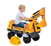Jouet d'excavatrice enfant HOMCOM PP 90x28x58cm Jaune