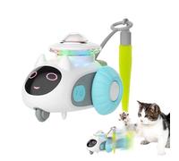 Jouet d'exercice automatique pour chats - Jouet interactif intelligent - Détection de mouvement réactive - Professions ludiques | Chatons Animaux domestiques Maison Intérieur Extérieur Activités