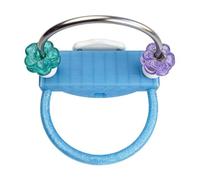 Jouet d'exercice en forme d'arche pour cage à oiseaux avec fleur à mâcher aux couleurs vives pour perroquets animaux domestiques divertissement perchoir support sûr oiseau