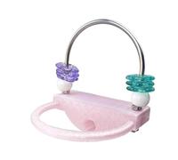 Jouet d'exercice en forme d'arche pour cage à oiseaux avec fleur à mâcher aux couleurs vives pour perroquets animaux de compagnie