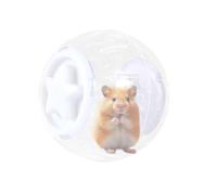 Jouet d'exercice respirant - Balle de course pour hamster de 17 cm, pour petit animal, jouet d'activité pour cage pour animal de compagnie, roulement durable | Balle pour hamster pour hérisson