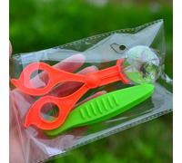 Jouet D'exploration De La Nature, Ciseaux Et Pince À Épiler En Plastique, Kit Pour Étude De Plante Et Insecte, Outil Pour Enfants, Embout Rond,