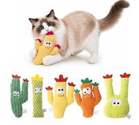 Jouet d'herbe à chat - Cactus - Herbe à chat - Peluche mignonne