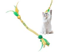 Jouet d'herbe à chat - Jouets en herbe à chat pour chats | Cordillère de costume de gâchette | Jouet de chat interactif pour chats d'intérieur | Jouet de dentition pour chat | Jouet de dentition pour