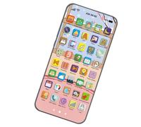 Jouet d'histoire avec écran tactile, jouet d'apprentissage pour jouer au téléphone portable | Téléphone simulé d'éducation précoce - 10 000 + fonctions activent le jouet interactif du téléphone