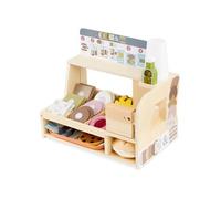Mamabrum Bar à sandwich en bois – Jeu de rôle chef pour enfants à partir de 3 ans, accessoires