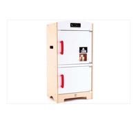 Jouet d'imitation - HAPE - Réfrigérateur en bois - 2 compartiments - Système de glaçons - 3-6 ans