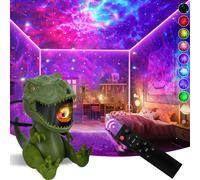 Jouet Dinosaure Ciel étoilé Projecteur, Dino Galaxy Lampe Aurore boréale Décoration de chambre, Veilleuse Enfants Noël Cadeau Led Projecteur d'étoiles