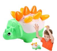 Jouet Dinosaure Enfant | Jouet Éducatif d'apprentissage des Chiffres - Activités Ludiques de Développement pour Intérieur Extérieur Classe et Voyage