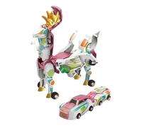 Jouet Dinosaure Télécommandé - 20,3x14,2x15cm ABS | Voiture Jouet Dinosaure | Robot Transformateur Magnétique 2 en 1 | Jeu Magnétique Fidget Mécanique | Voiture Fidget pour Garçons Filles 4-12