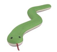 Jouet d'intérieur en forme de serpent pour chat - Jouet à mâcher en forme de serpent - Figurine d'animal réaliste flexible pour chat ennuyé d'intérieur qui tire et mordille dans le jardin, un abri