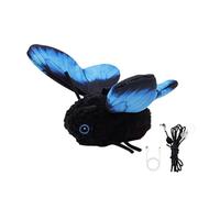 Jouet d'intérieur pour chat | Forme de papillon rechargeable par USB, jeu d'exercice pour chat - Pour petit, moyen et grand, chaton, cour, porche, jardin, pelouse intérieure
