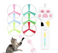 Jouet disque volant pour chat Soucoupe Volante Interactive Rechargeable
