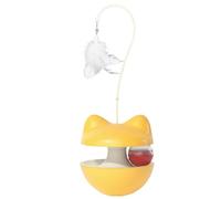 Jouet distributeur de bonbons pour chats,Interactif Drôle Automatique Non Électronique Déplacement | Distributeur de Bonbons Jouet pour Chat - Pour Petits, Moyens Et Races, Contre L'ennui Et Manger