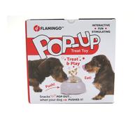 Jouet distributeur de friandises popup 20 cm x 18 x 11.5 cm pour chien