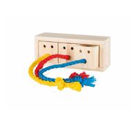 Jouet Distributeur de Friandises pour Animaux 2 en 1 Trixie 16 × 6 × 7 CM