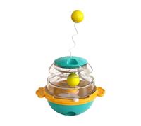 Jouet Distributeur De Friandises Pour Chat,Balle Teaser Interactive Réglable Anti-Glouton | Distributeur À Friandises Chat - Pour Chaton Chiot Chien Animaux Intérieur Extérieur Exercice Chasse