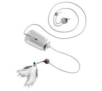 Jouet distributeur de friandises pour chat - Rotation à 360 degrés | Mangeoires intelligentes pour interaction lente, exercice amusant pour chaton, animal domestique, intérieur et extérieur