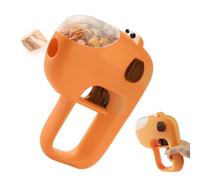 Jouet Distributeur De Pour Chat Lanceur De Nourriture Puzzle | Récipient à Croquettes pour Chat Pour L'Extérieur, Le Camping, La Randonnée, La Maison, Le , Le Temps De Et