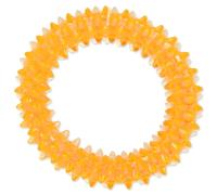Jouet DOG FANTASY anneau festonné orange 7 cm 1 pc