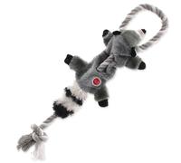 Jouet DOG FANTASY Skinneeez avec corde raton laveur 35 cm 1 pc