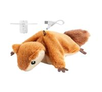 Jouet d'oiseau avec mouvement à battement pour chats d'intérieur avec | Jouet pour chats avec oiseau qui saute et bouge divertit les félins adultes à la maison A