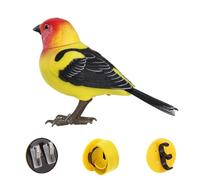 Jouet d'oiseau électronique, oiseau simulé interactif avec frissons et musique, animaux de compagnie électroniques pour , filles, grands-parents, famille, , jeunes, femmes,