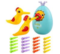 Jouet d'oiseau Menuiserie - Jouets éducatifs pour Oiseaux charpentiers pour | Banque de pièces interactives | Banque de pièces Jeu de compétences motrices Fines pour l'éducation en