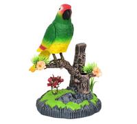 Jouet d'oiseau parlant - Animal de compagnie perroquet électronique, oiseau imitant la voix pour et adultes | Effets sonores réalistes, jeu interactif pour la maison, le bureau, la chambre à c