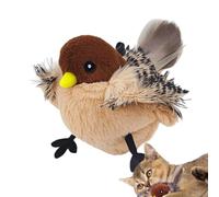 Jouet d'oiseau pour chat - réalistes à l' à chat activée par le | Jouets interactifs pour chats d'intérieur, chats d'intérieur, chatons, jeu interactif, attrape-exercice