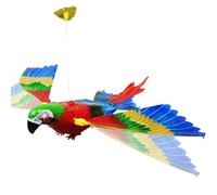 Jouet d'oiseau pour chats qui vole | Jouet d'oiseau avec lumière et son interactif pour chats, fournitures électroniques pour animaux de compagnie simulation pour exercice intérieur, jeu stimulant