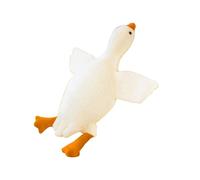 Jouet D'Oreiller en Peluche D'Oie, Oreiller en Peluche de Canard en Peluche D'Oie Blanche Mignonne, Oreiller Câlin Super Doux, Oreiller de Cygne